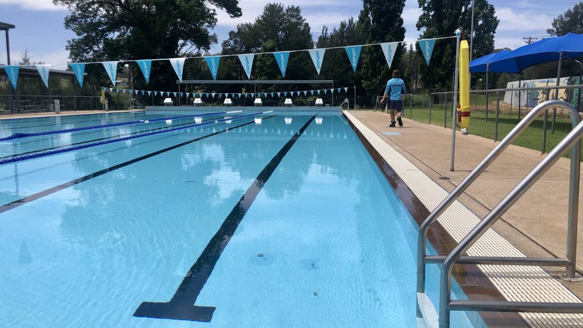 Cabonne Council tables trialling unsupervised pool hours for the shire's seven pools, with Molong pool above, for the 2024/25 swim season. Picture by Emily Gobourg.