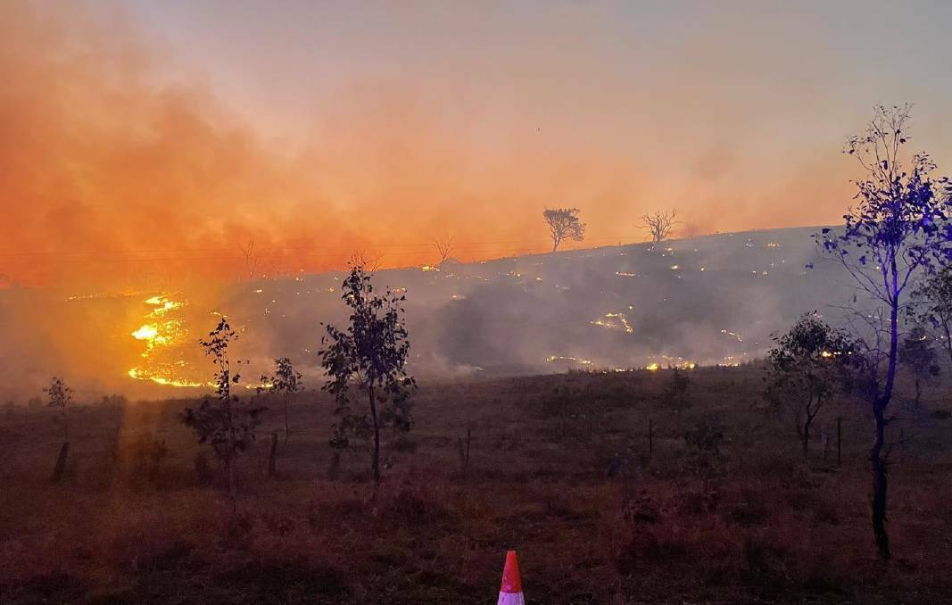 Hill End fire worst NSW bushfire since Black Summer. Picture supplied RFS. 