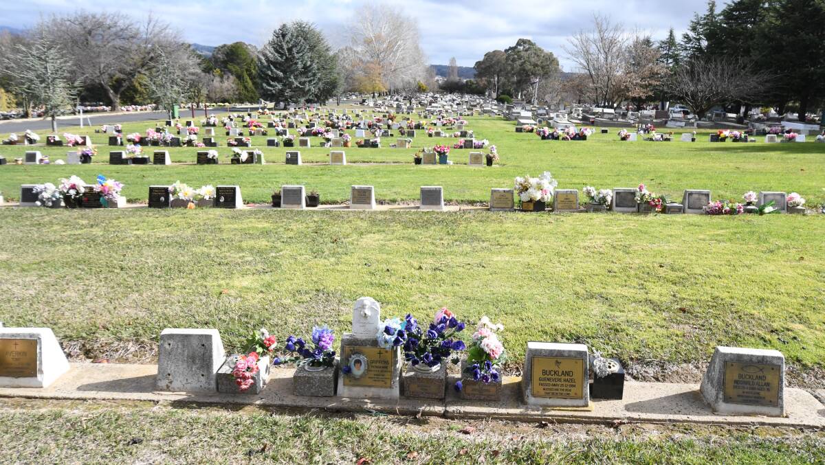 Space will run out at Orange General Cemetery in the next 20 years. Picture by Jude Keogh.