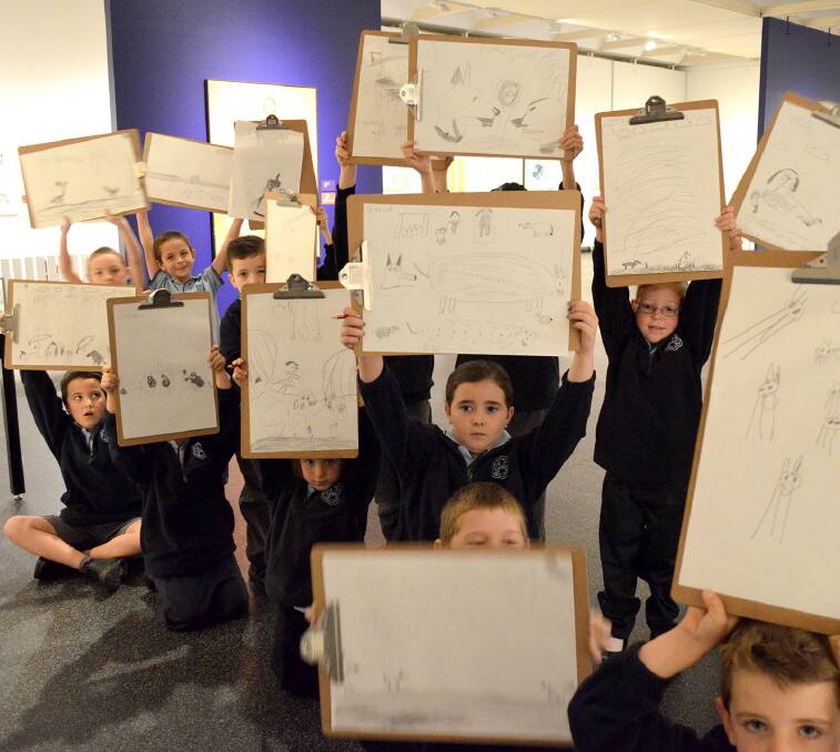CREATIVE MINDS UNLEASHED: Cargo Public School students having fun. Photo: CONTRIBUTED