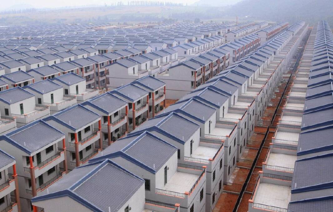 BUILDING UP: Newly-built houses in Hainan province, China. The middle class is expanding in Asia, offering up opportunities to Australian businesses.