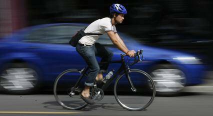 ROOM FOR BOTH?: The antagonism between cyclists and motorists in Orange needs to be resolved.
