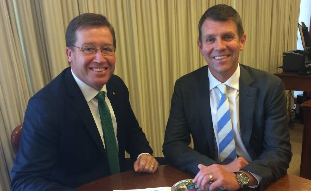 QUESTIONS: "Is Troy Grant delusional? And what is the back story behind Mike Baird’s ‘captain’s call’ to close down greyhound racing?" - Peter Davis. Photo: DAILY LIBERAL