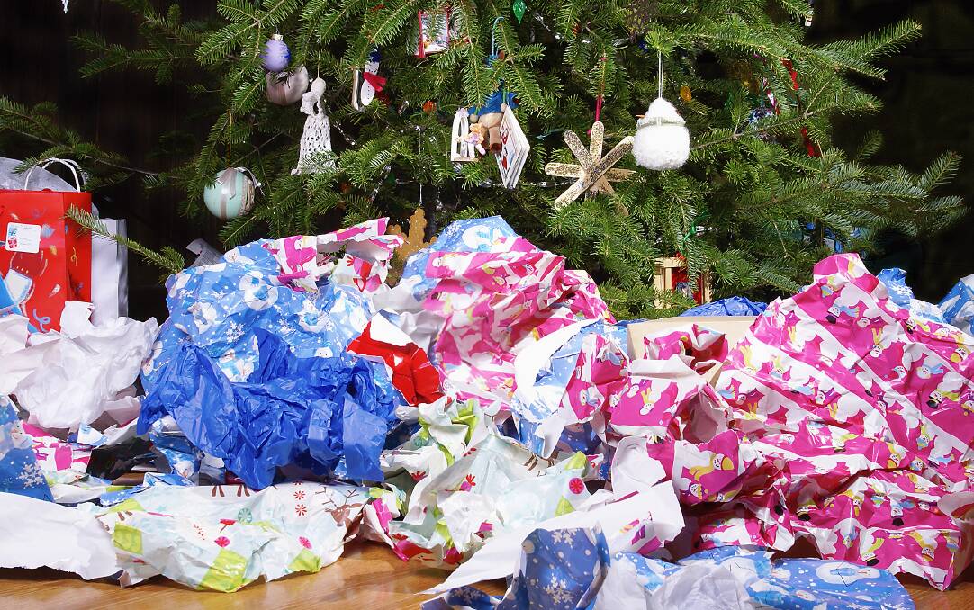 A GREEN CHRISTMAS: Nick King advises readers to make their own decorations and wrapping paper from reused items. Photo: FILE PHOTO