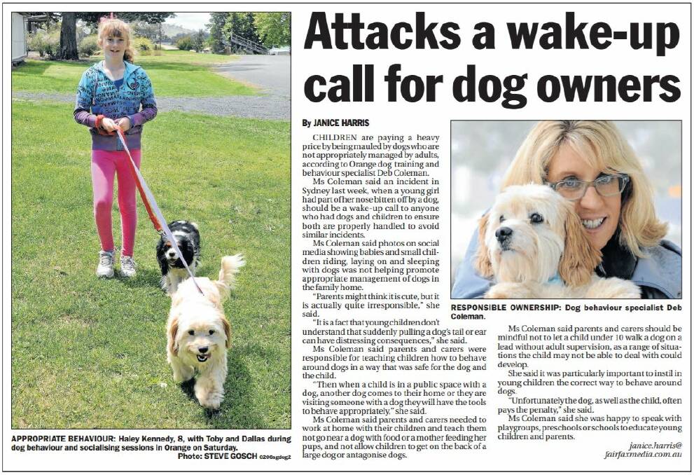 RECURRING STORY: A Central Western Daily story about dog attacks in the city published in February, 2016.