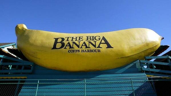 FRUIT'S AN OPTION: The Big Banana at Coffs Harbour.