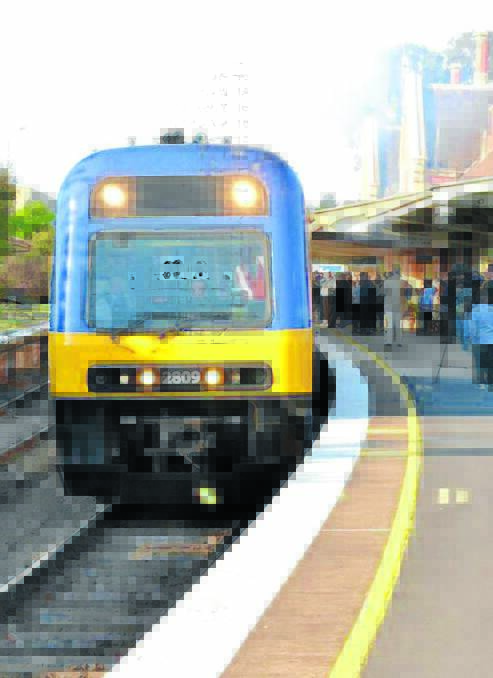 ALL ABOARD: The Bathurst Bullet train may have a new home in Orange.