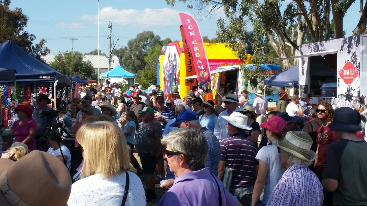EVER POPULAR: Crowds flocked to the 2017 edition of Stuart Town's Man from Ironbark Festival.