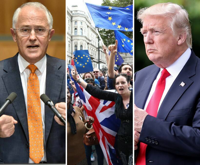 NO PROBLEM: "There was plenty to worry about a year ago: an indecisive Federal election, the Brexit vote, and then the election of US President Trump promising protectionism and barriers" - Russell Tym.