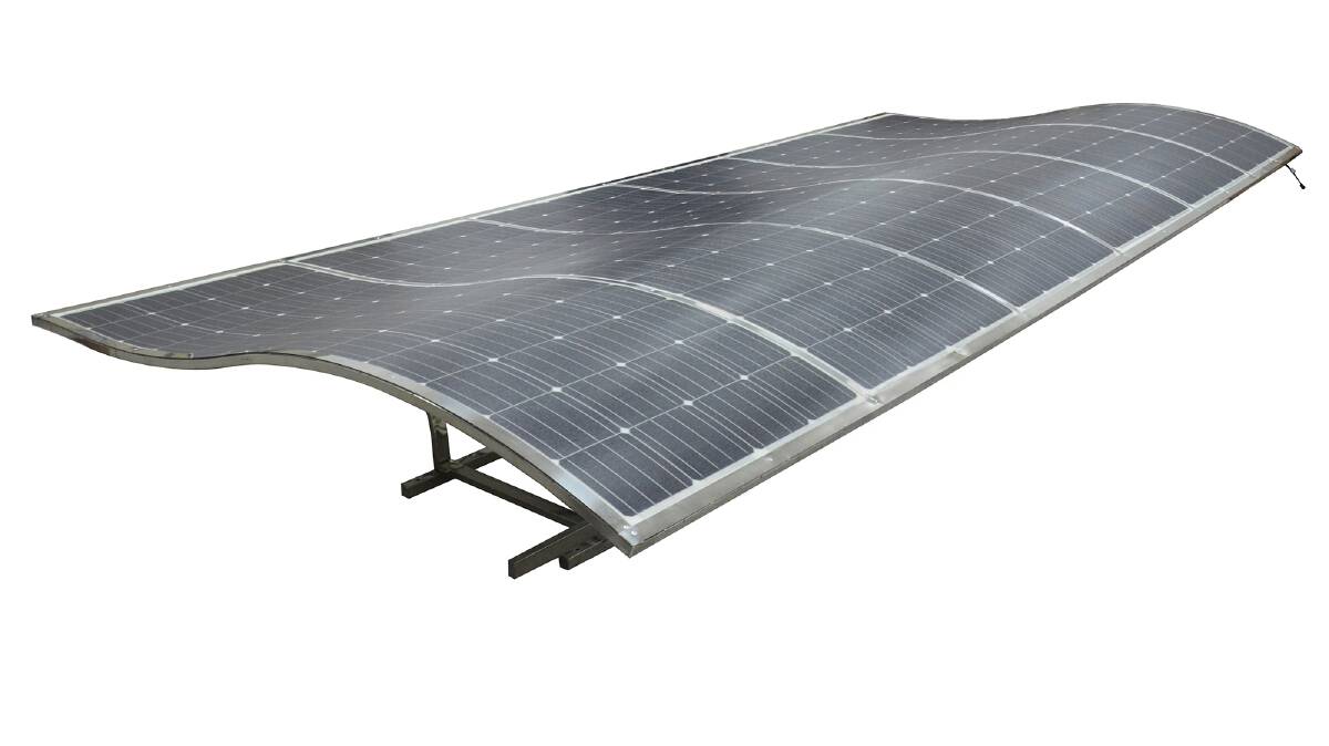 Solar panel lightest, thinnest yet