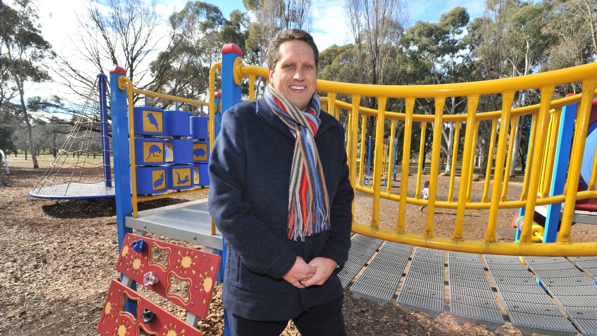 Solo campaigner: father of two targets playgrounds, Gosling Creek and waste
