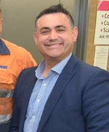 RELAXED AFFAIR: NSW Deputy Premier John Barilaro.