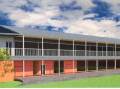 NEW BUILD: An artist's impression of the new two-storey classroom building proposed for Kinross Wolaroi school. 