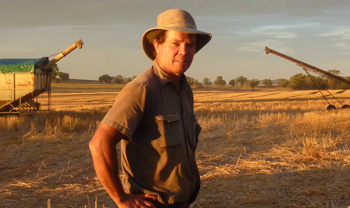 READY TO ACT: Molong farmer Robert Lee has joined the Farmers for Climate Action group to help protect his farm from climate change. Photo: Supplied
