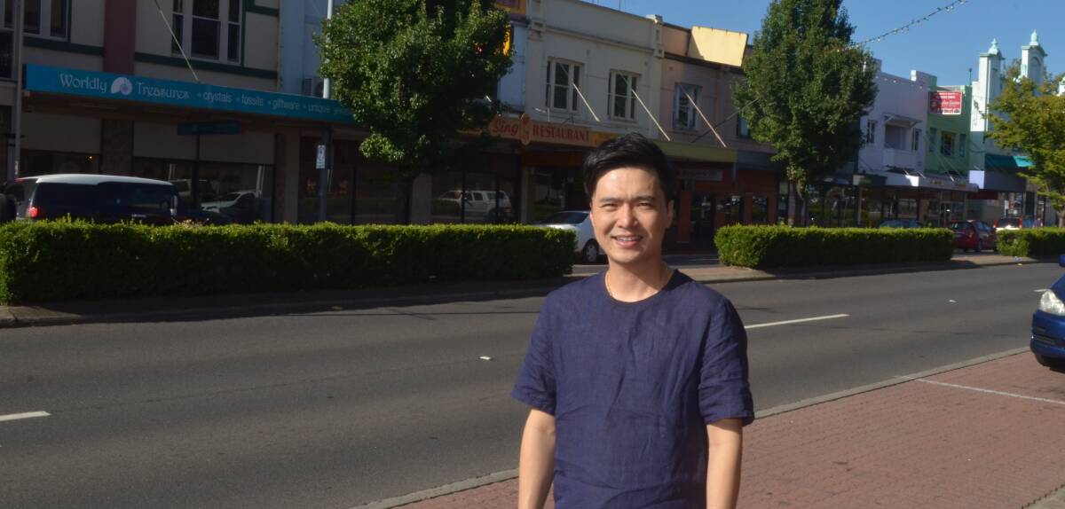 STREET OF DREAMS:Mr Lim owner Semin Jeon backs branding a block at the eastern end of Summer Street as Little Asia.