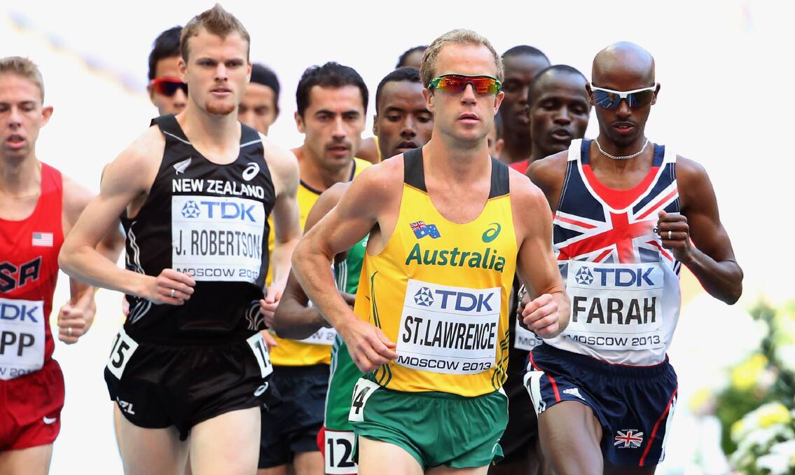 ROAD AND TRACK: Australian Olympic 10,000 metre runner Ben St Lawrence will tackle the Great Volcanic Mountain Challenge on Sunday. Photo: GETTY IMAGES