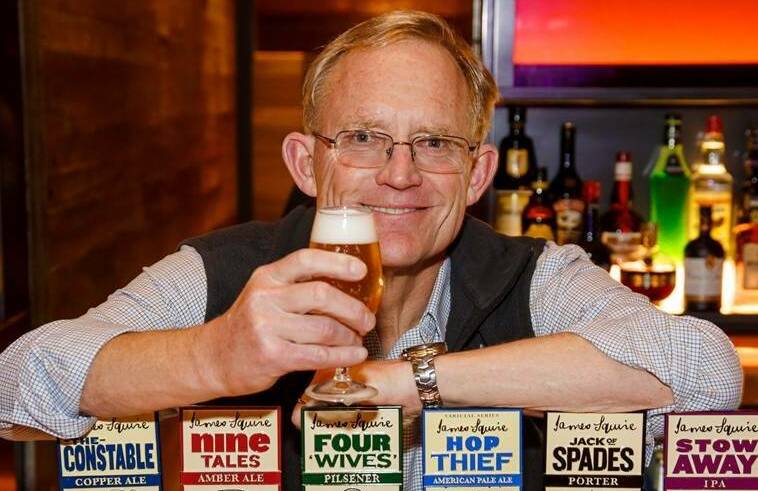CHEERS: Brewer Chuck Hahn will discuss beer tasting in Orange on Tuesday night at the Ex-Services' Club.