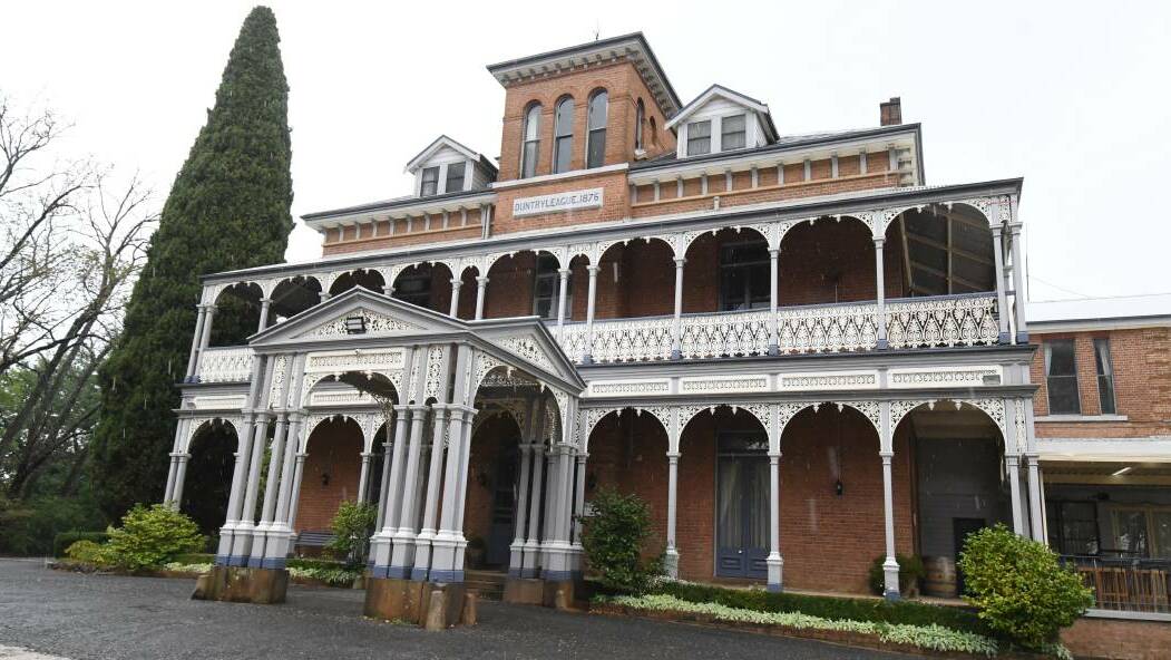 HISTORIC: Duntryleague mansion is among Orange's grandest buildings. Photo: JUDE KEOGH