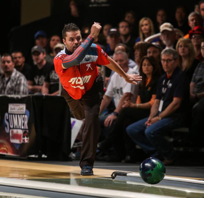 CHAMPION: Ten-pin bowler Jason Belmonte is in the sights of rivals trying to unseat him ahead of the US Open.