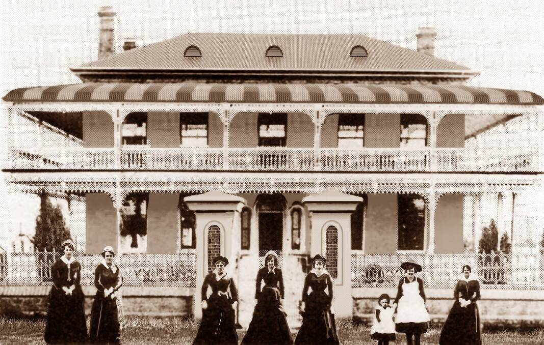 GRAND ESTATE: Glenroi house on Bathurst Road, was built in 1876, and owned by the Bowen family. Photo: Orange and District Historical Society.