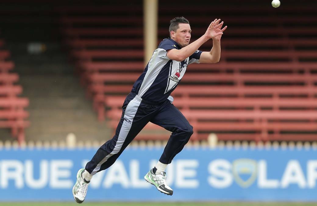 BACK HOME: Chris Tremain has returned to Australia from South Africa to play for Victoria in their losing semi-final clash with NSW.