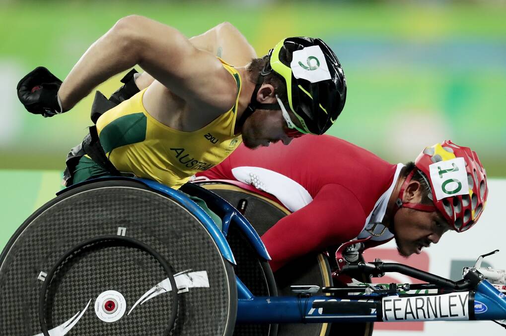ON TRACK: Kurt Fearnley is preparing to race on the track at the World Para Athletics Championships in London.