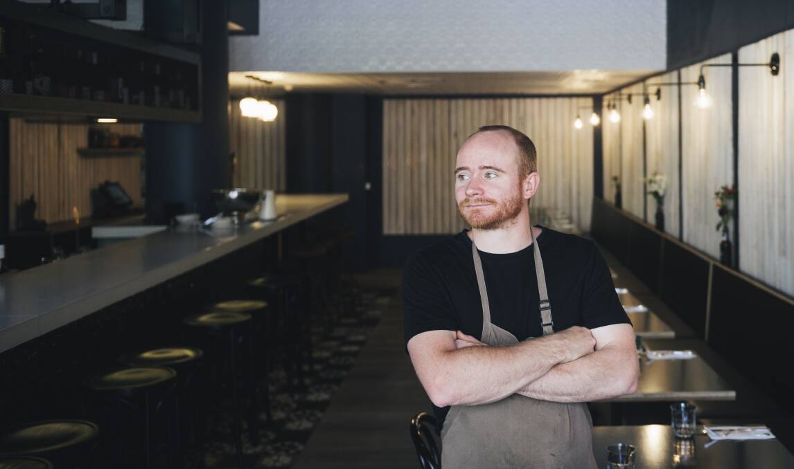 CAPITAL CUISINE: Chris Darragh is chef and co-owner at Temporada in Canberra. The judges said the local produce was "cooked with skill, smarts and alacrity".