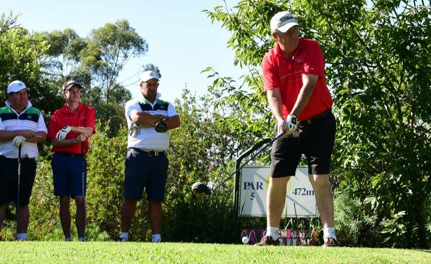 TEEING OFF: Duntryleague's Robert Payne enjoyed another stellar year on the course in 2016, winning four open titles in the space of a month. Photo: DAILY LIBERAL
