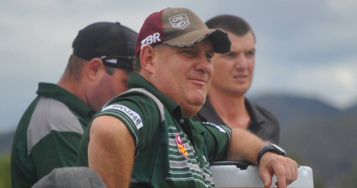 HAPPY: Western under 18s mentor Paul McDonald is thrilled his side is on the up following a win over Riverina on Saturday. 