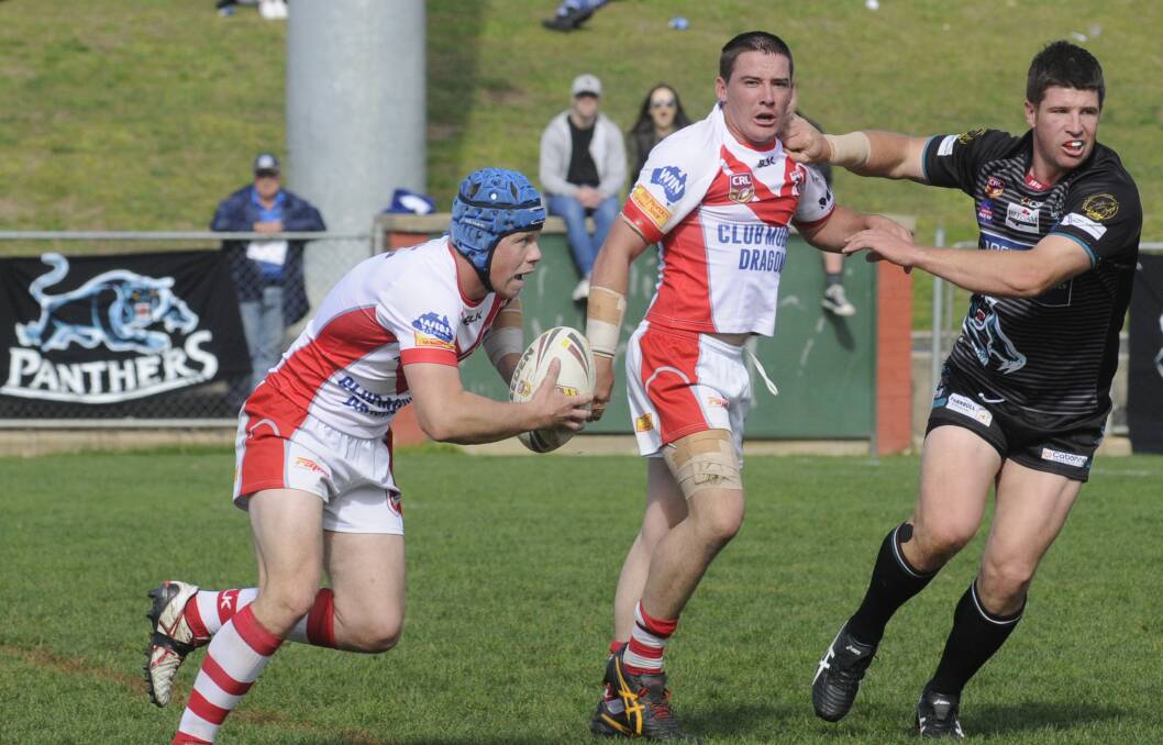 WINDING BACK THE CLOCK: Mudgee skipper Jared Robinson has been on fire at fullback for the Dragons in their run to the grand final, and is one of three surviving members of the 2009 premiership winning side. 