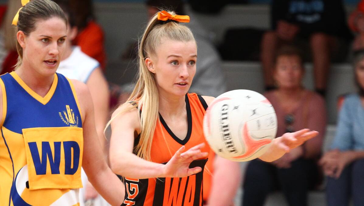 ON THE BALL: Lucy Brisbane will be one of the young stars in line to help lift Orange back to the top of the regional league standings. Photo: PHIL BLATCH