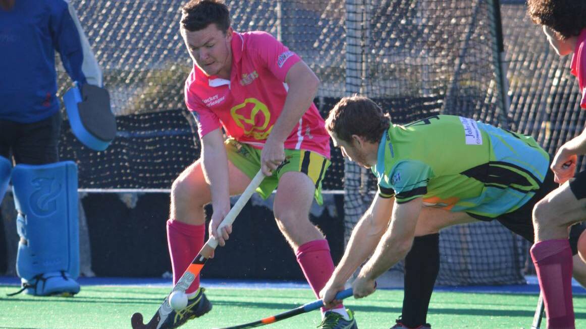 ON FIRE: Nic Milne was Orange's most deadly player in front of goal during the indoor state championships. 