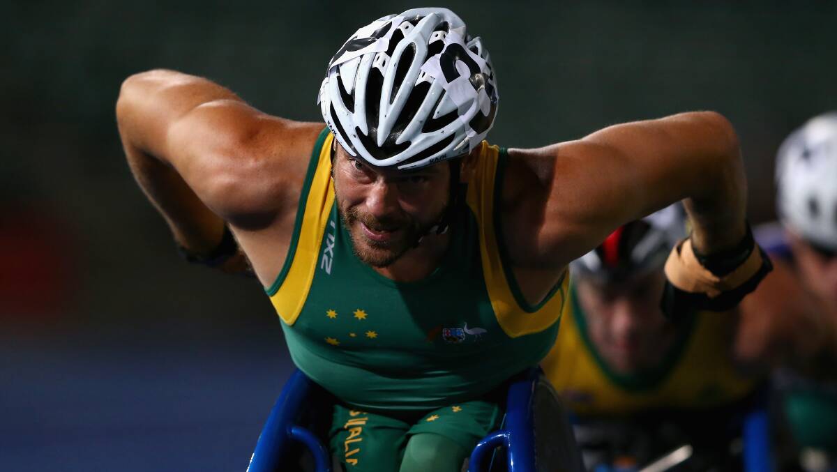 TIME TO REFLECT: Kurt Fearnley.