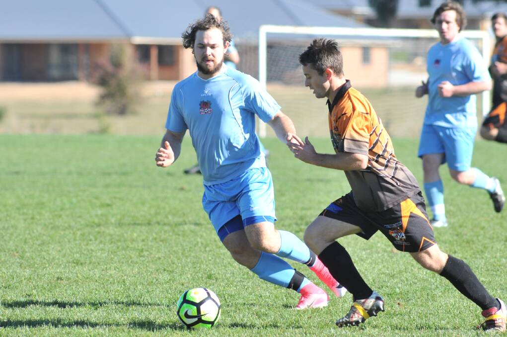 STEADY EDDY: Millthorpe's resurgence in the ODFA A grade competition has led to the Tigers, and gun Eddy Archer, being in contention for a place in the finals. Photo: JUDE KEOGH