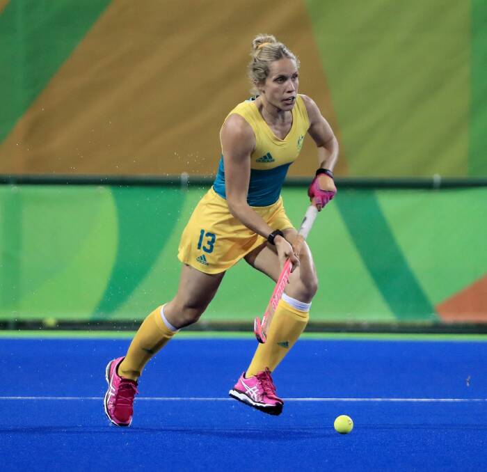 BONE'S HOME: Hockeyroos Edwina Bone was back in Orange last week after her Olympic campaign ended at the quarter-final stage. Photo: GETTY IMAGES