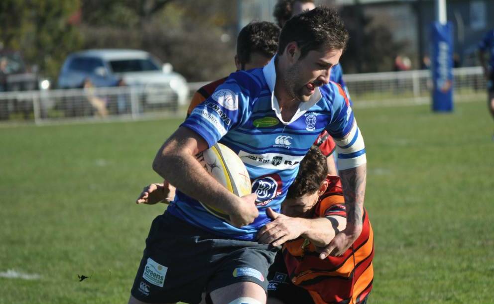 TOO MUCH TO HANDLE: Rams gun Casey Wallace was again outstanding for the Blayney club, but his efforts weren't enough in a tough loss to Yeoval.