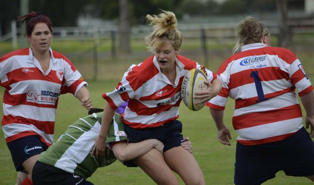 EXPERIENCE: Cowra's Inge Visser will lead the Central West girls during their run at the women's sevens country championship. 