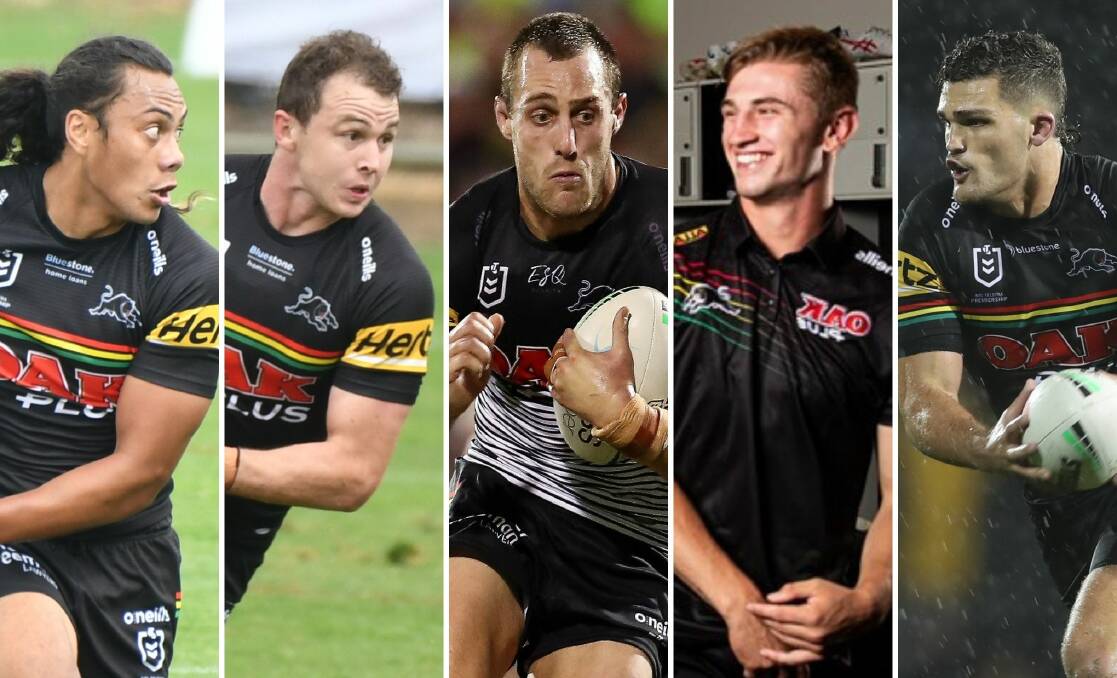 Jarome Luai, Dylan Edwards, Isaah Yeo, Jack Cole and Nathan Cleary. 