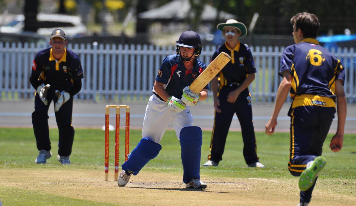 BACK AGAIN: Blake Weymouth is one of a handful of kids still eligible for Bradman Cup in 2019. Photo: NICK McGRATH