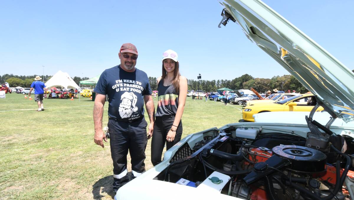Motoring enthusiasts gathered at Jack Brabham Park for the annual car, truck and bike show. Photos: JUDE KEOGH