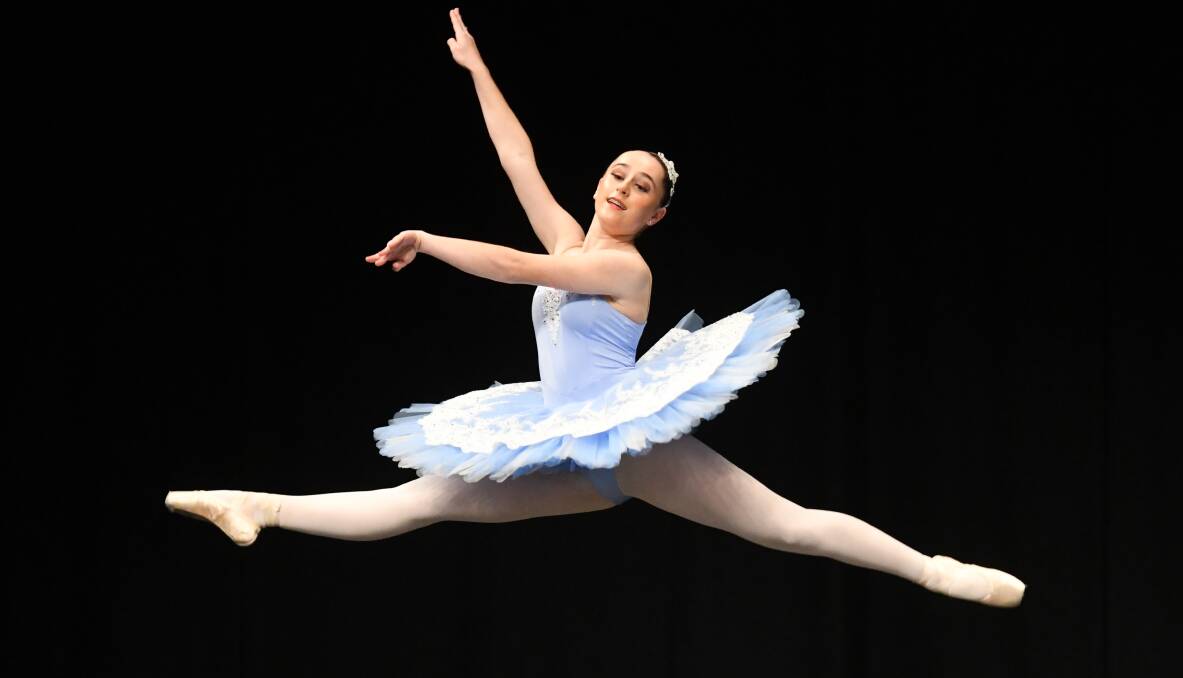 Fourteen-year-old Classical solo dancers compete on Tuesday, August 20. Photos: JUDE KEOGH 