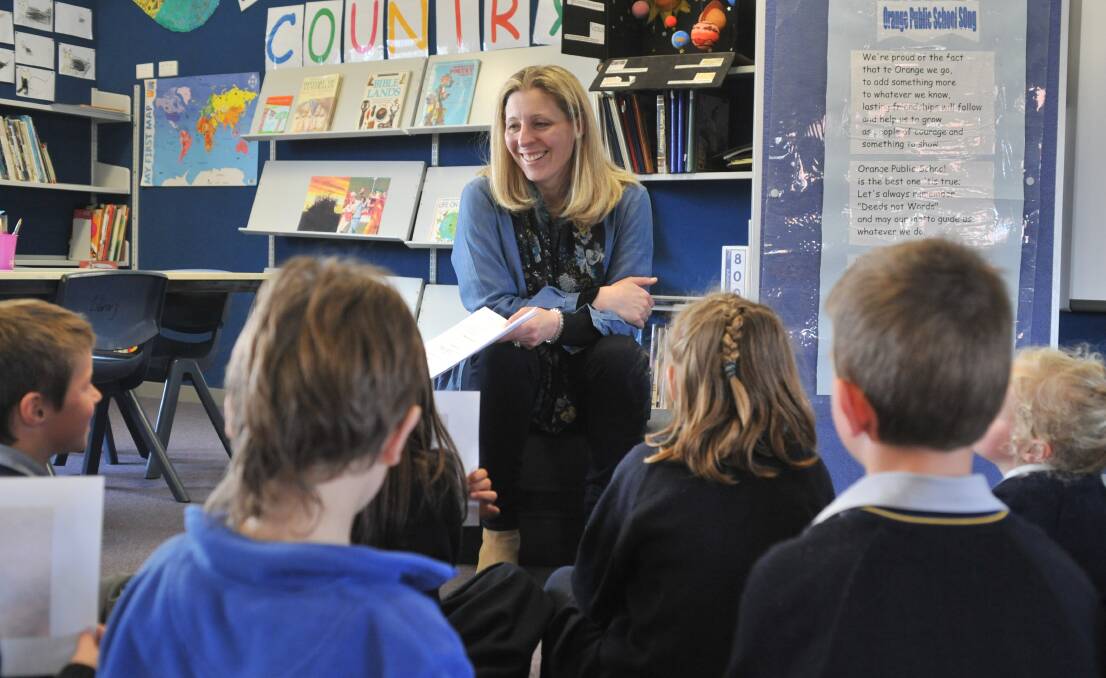 GROWING POPULARITY: Volunteer ethics teacher Alison Bennett wants to give children who are not enrolled in special religious education a viable alternative and is encouraging other parents, grand parents and residents to consider volunteering as an ethics teacher. Photo: JUDE KEOGH 