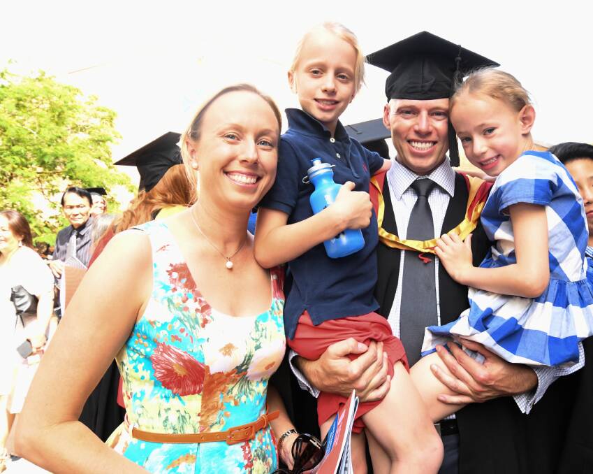 Photographer JUDE KEOGH caught up with the smiling graduates and their friends and families.