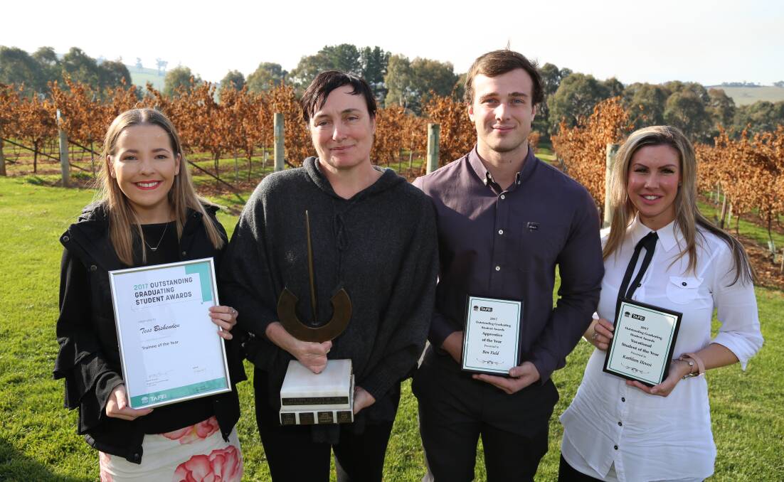 Graduates from the TAFE Western campus in Orange were among award recipients at an awards ceremony at Orange on Wednesday.