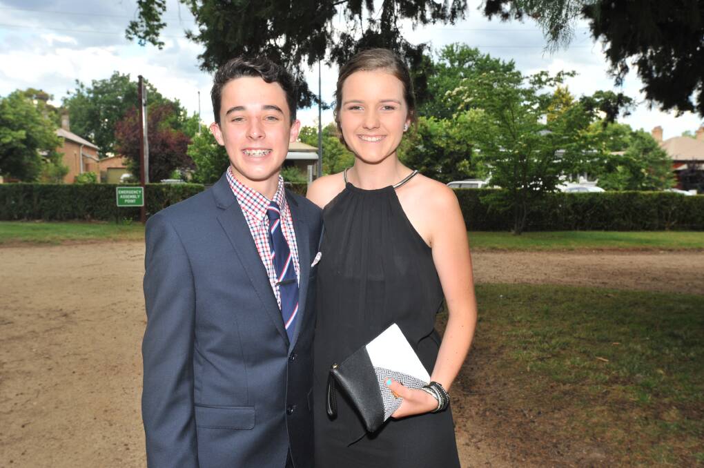 Year 10 students from James Sheahan Catholic High School celebrated their year 10 formal with photos at Cook Park and a dinner at Orange Ex Services Club on Thursday. 