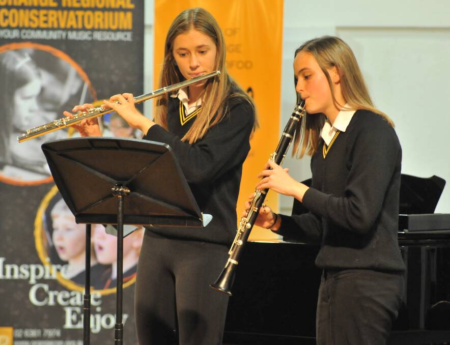 Woodwind performers competed in the City of Orange Eisteddfod on Thursday. Photos: JUDE KEOGH