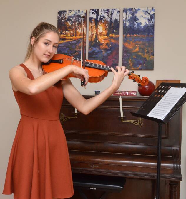 MUSICAL PRODIGY: Tegan Mackay has been selected for an elite HSC music program that will see her composition be performed at the Sydney Opera House next year. 