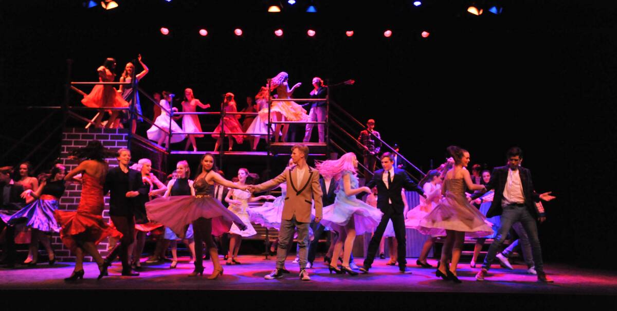 Kinross Wolaroi School is performing West Side Story at Orange Civic Theatre on Thursday, Friday and Saturday. Photos: JUDE KEOGH