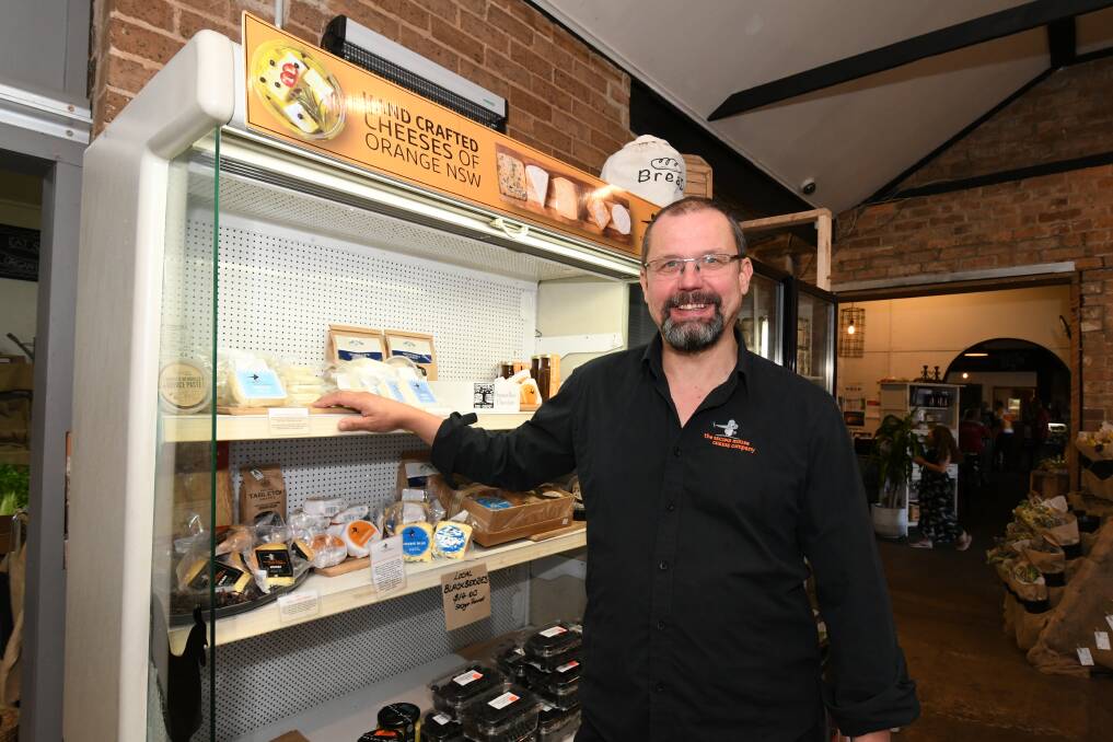 RETURNING: Orange Farmers Market president and Second Mouse Cheese Company owner Kai Woltmann said the markets are an opportunity for consumers to meet producers and learn more about the products. Photo: JUDE KEOGH