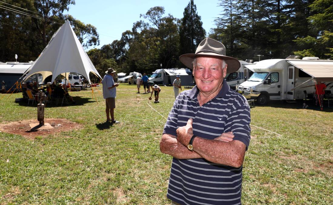 TOURISM OPPORTUNITY: Pat Tilston from the Golden West Wanderers wants to see free camping allowed at Gosling Creek Reserve. Photo: ANDREW MURRAY
